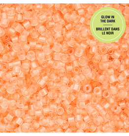cb1148  11 Cylin Glow In Dark  Orange to Orange  c/l  12g
