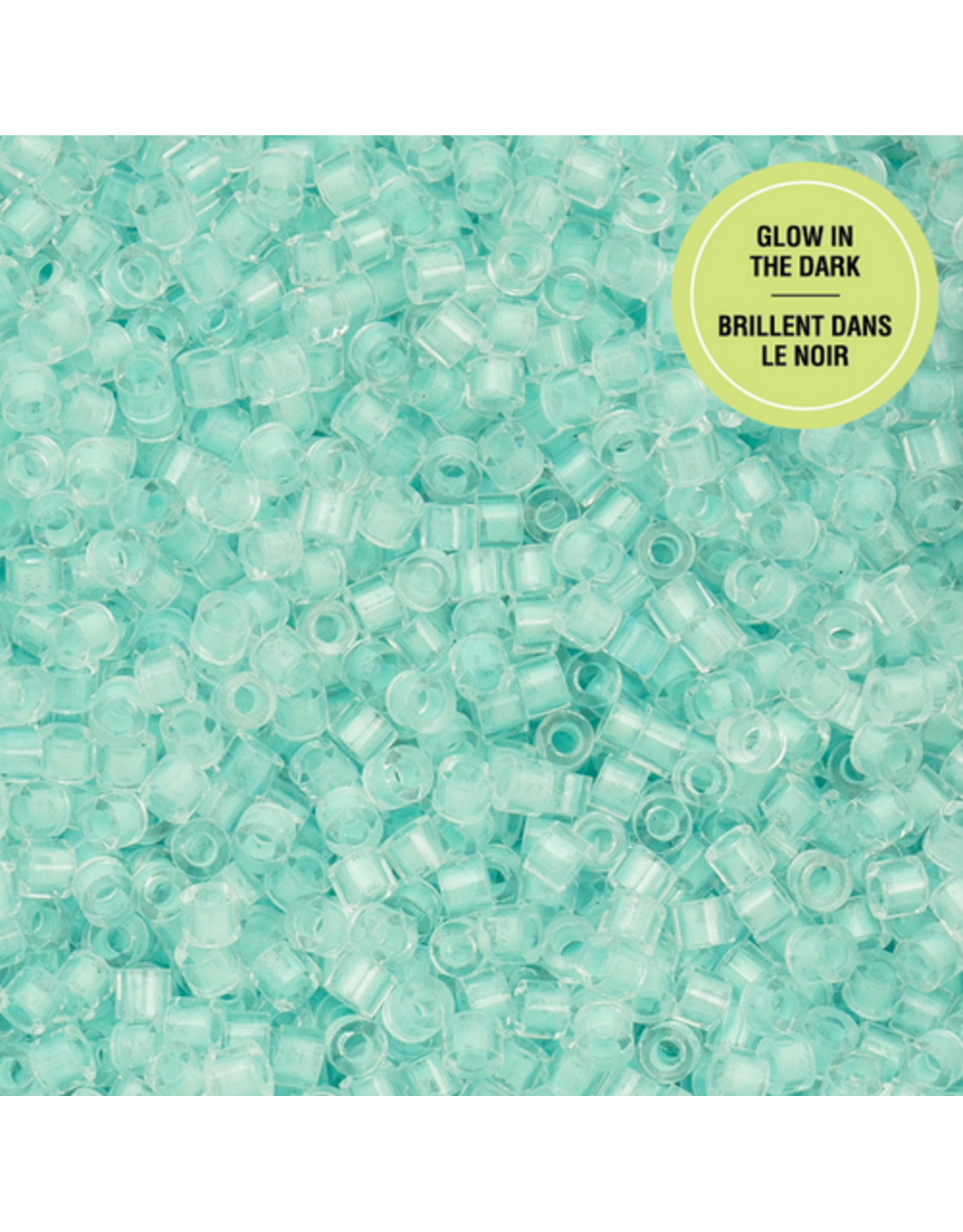 cb1152  11 Cylin Glow In Dark  Blue Turquoise  c/l  12g