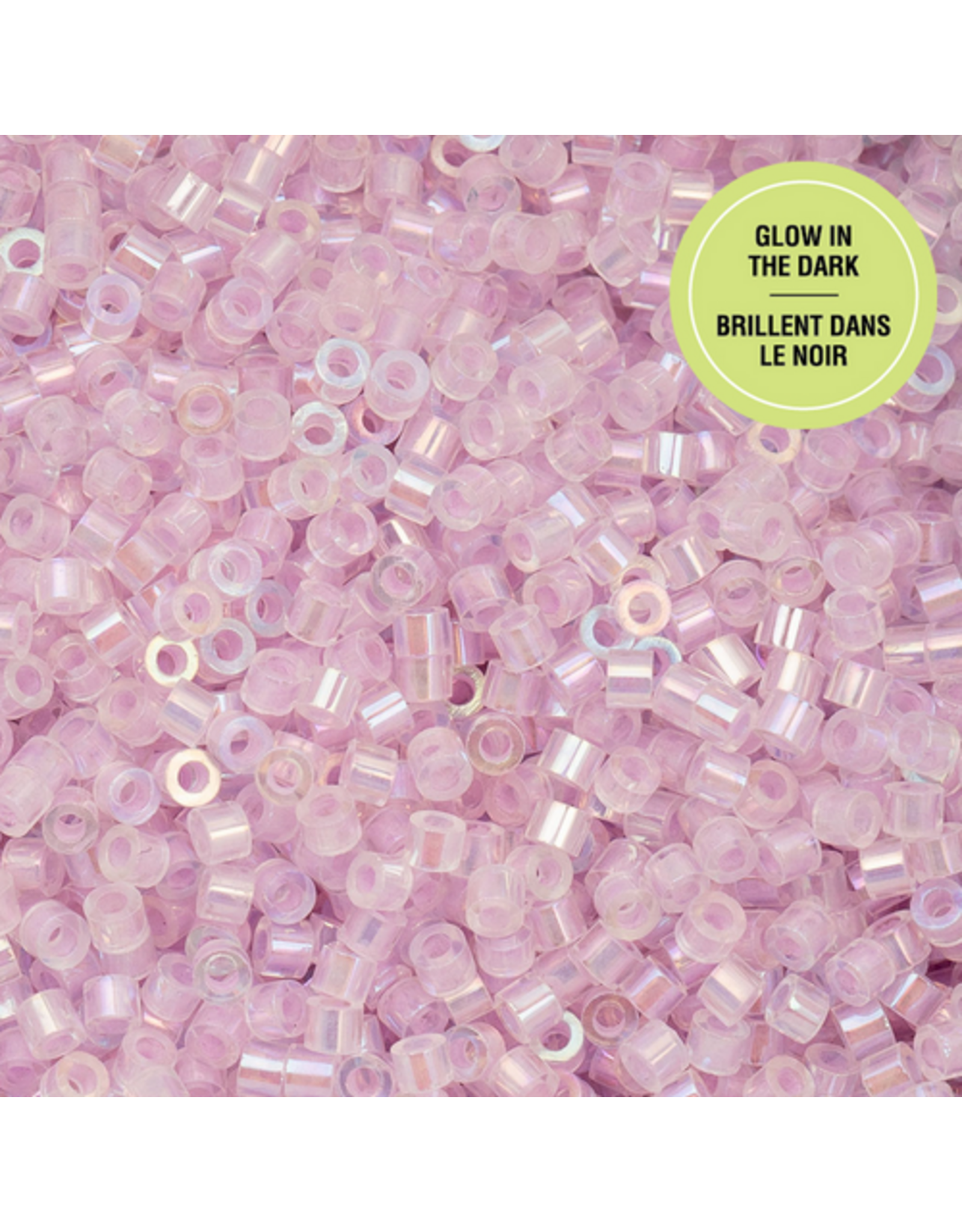 cb1120  11 Cylin Glow In Dark Violet Ab to Blue c/l  12g