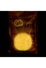 cb1128  11 Cylin Glow In Dark Light Peach Ab to Orange  c/l  12g