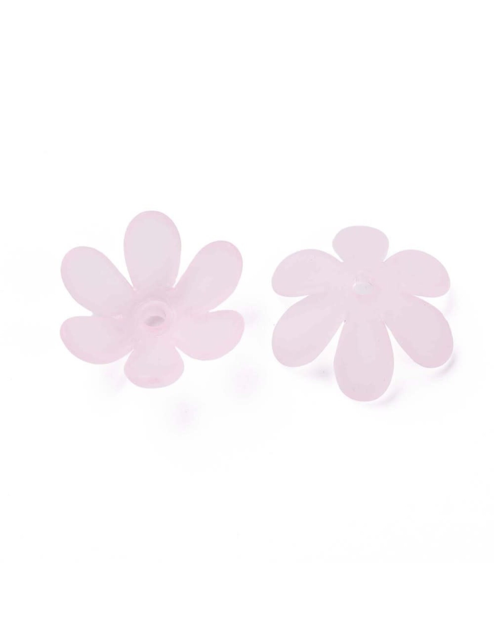 20mm Acrylic  Flower Random Mix   x30