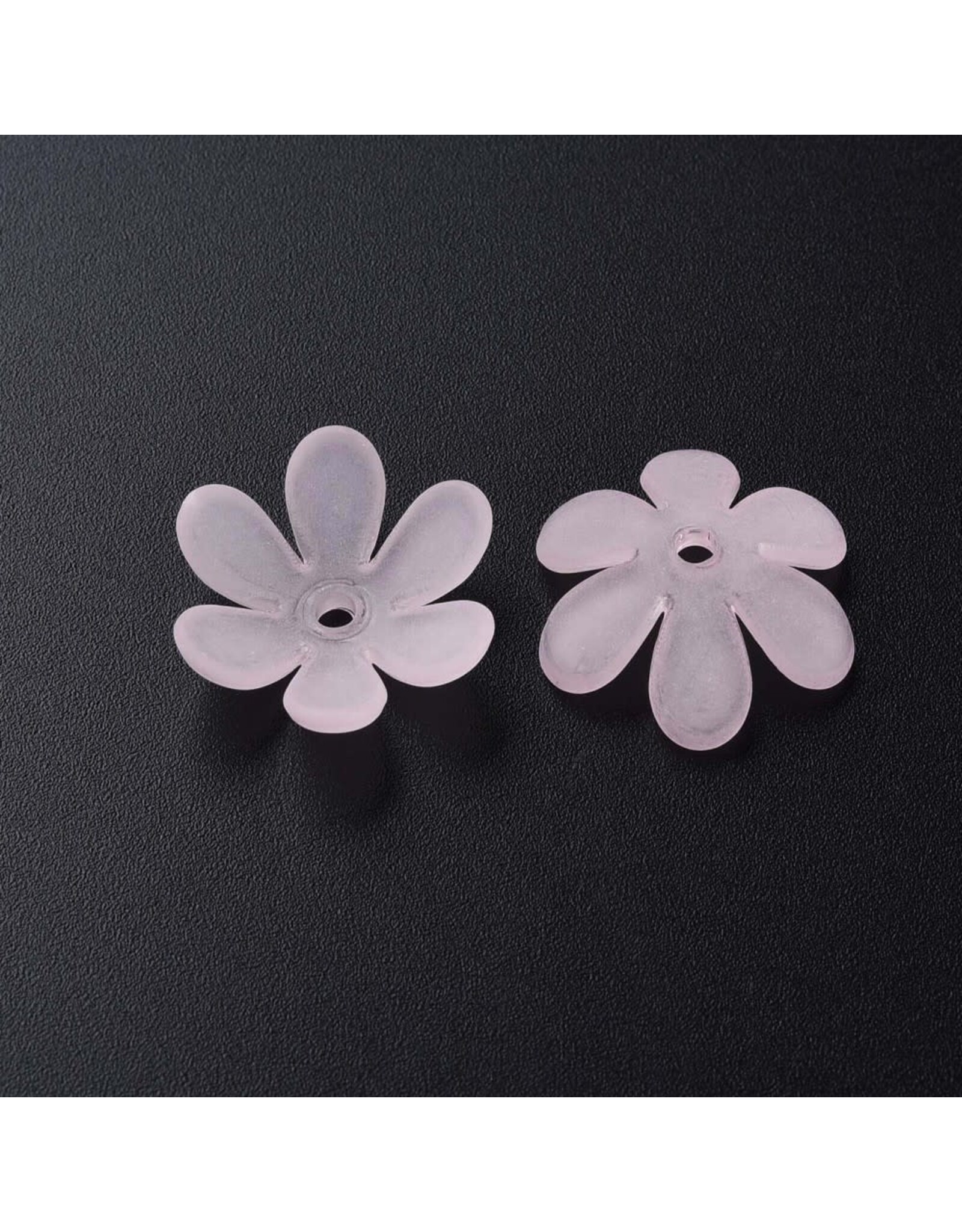 20mm Acrylic  Flower Random Mix   x30