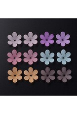 20mm Acrylic  Flower Random Mix   x30
