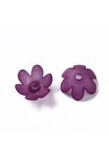 14mm Acrylic Flower  x50