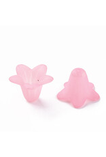 18x12mm Acrylic Bell Flower x30