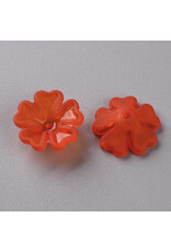 17mm Acrylic Flower x50