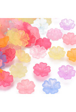 17mm Acrylic Flower x50