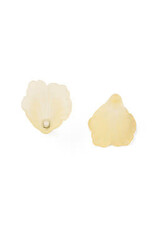 18x17mm Acrylic Flower Cap  x20