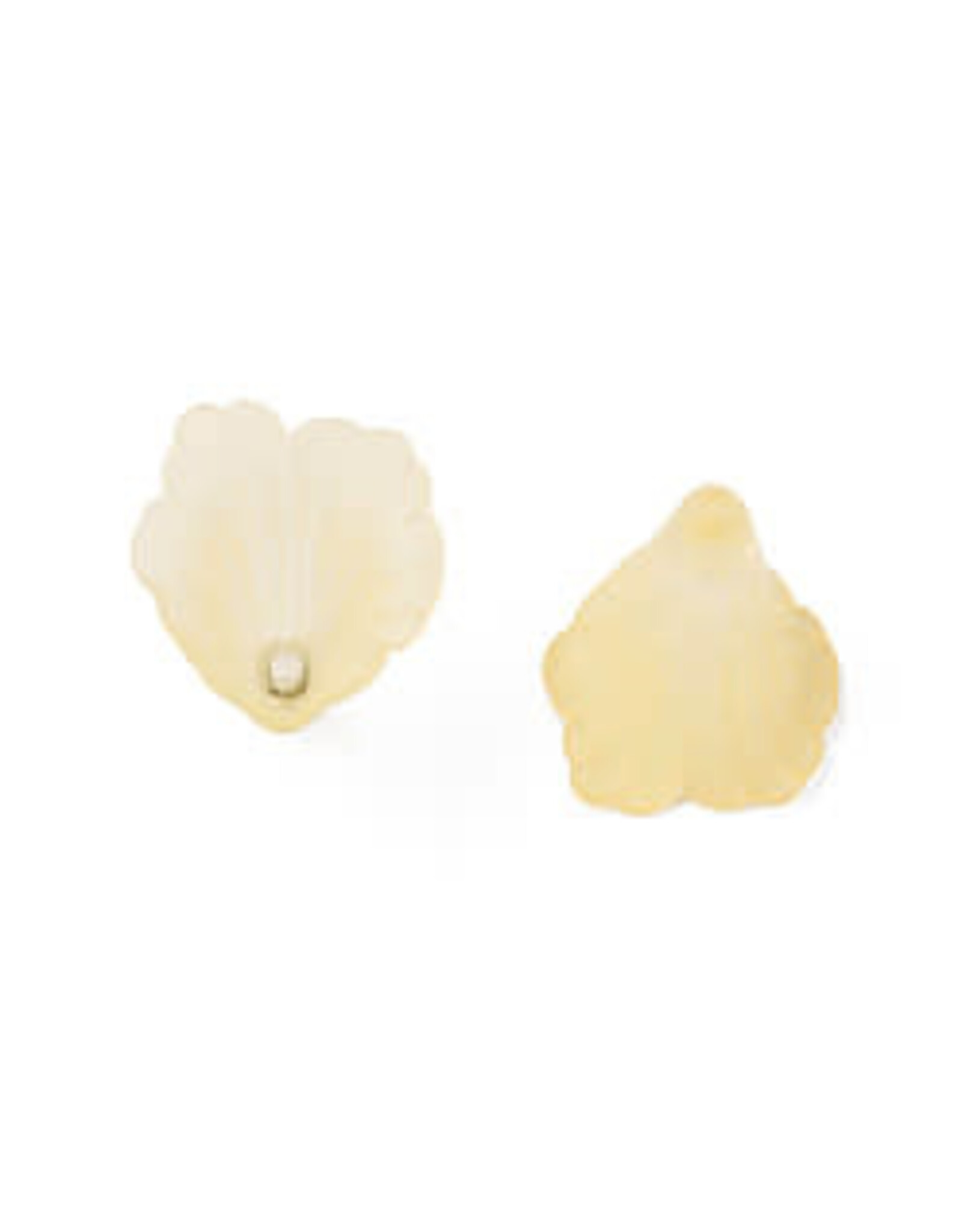 18x17mm Acrylic Flower Cap  x20