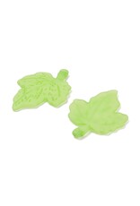Leaf Acrylic  Green Matte 36mm   x25