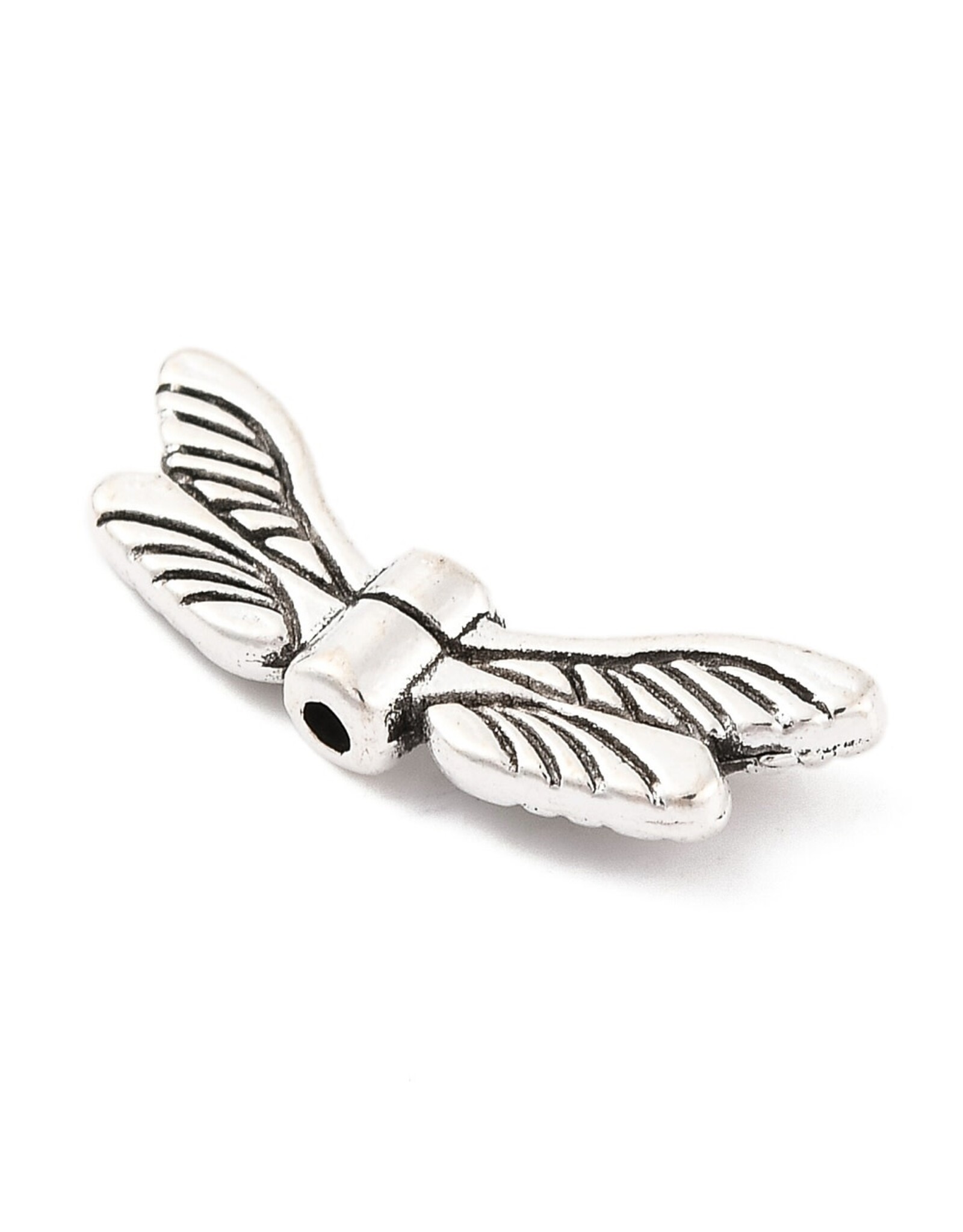 Wing Bead Antique Silver 7x20mm NF