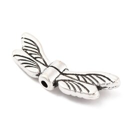 Wing Bead Antique Silver 7x20mm NF