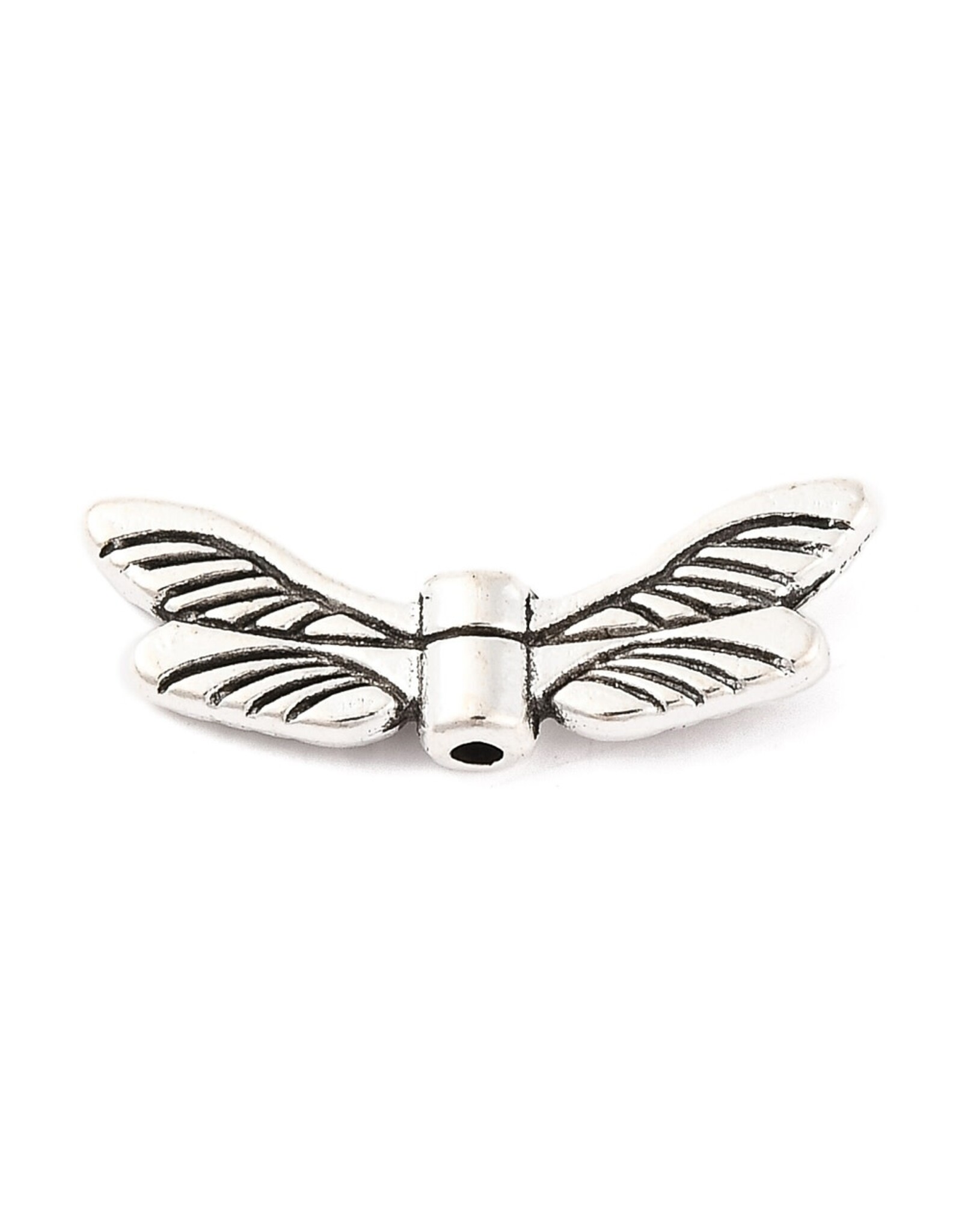 Wing Bead Antique Silver 7x20mm NF
