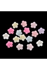 10mm Acrylic Bell Flower  Jelly  Mix x100