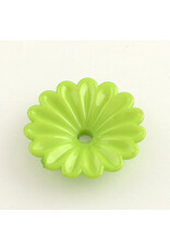 31mm Acrylic Flower  Opaque Mix  x6 Pair