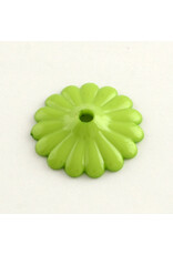 31mm Acrylic Flower  Opaque Mix  x6 Pair