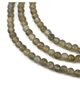 Labradorite  2mm Grade A 15” Strand  apprx 170  beads
