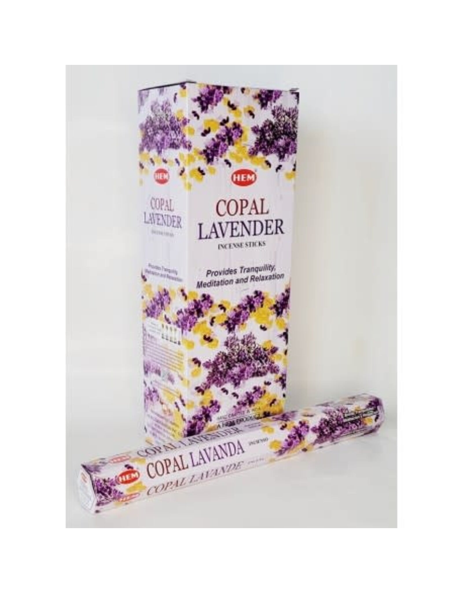 Hem Copal Lavender  Incense Sticks  x20