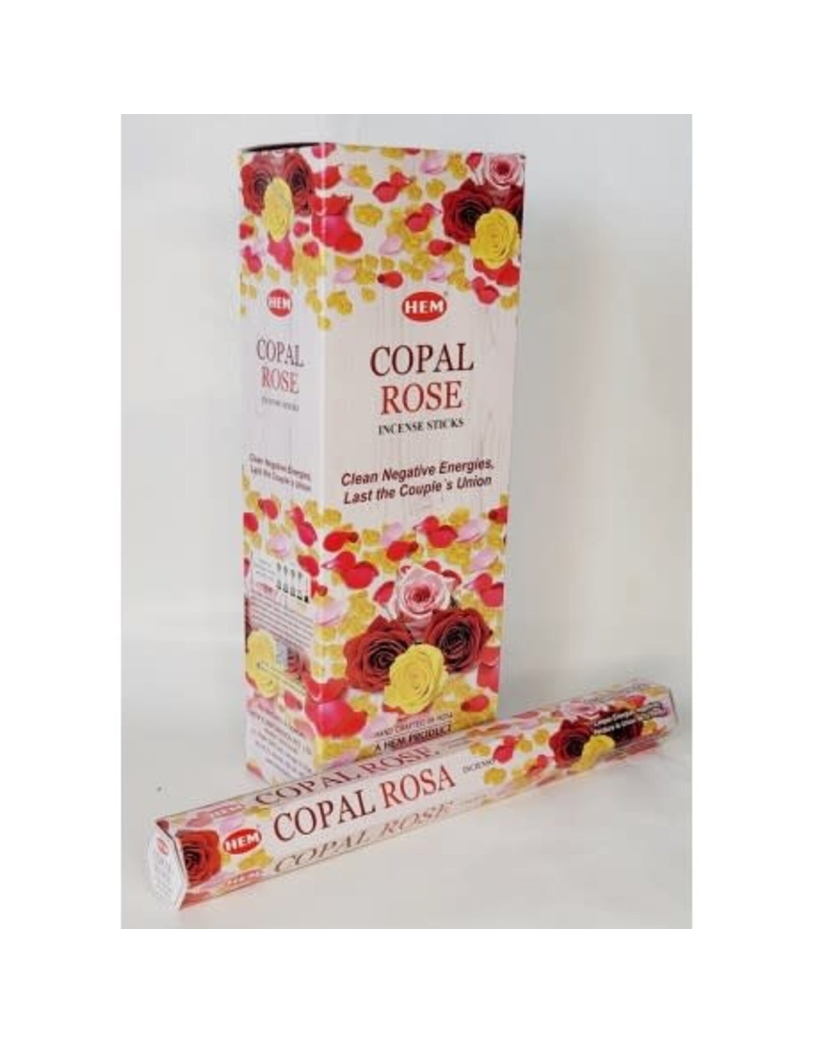 Hem Copal Rose  Incense Sticks  x20
