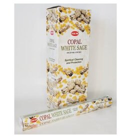 Hem Copal White Sage  Incense Sticks  x20