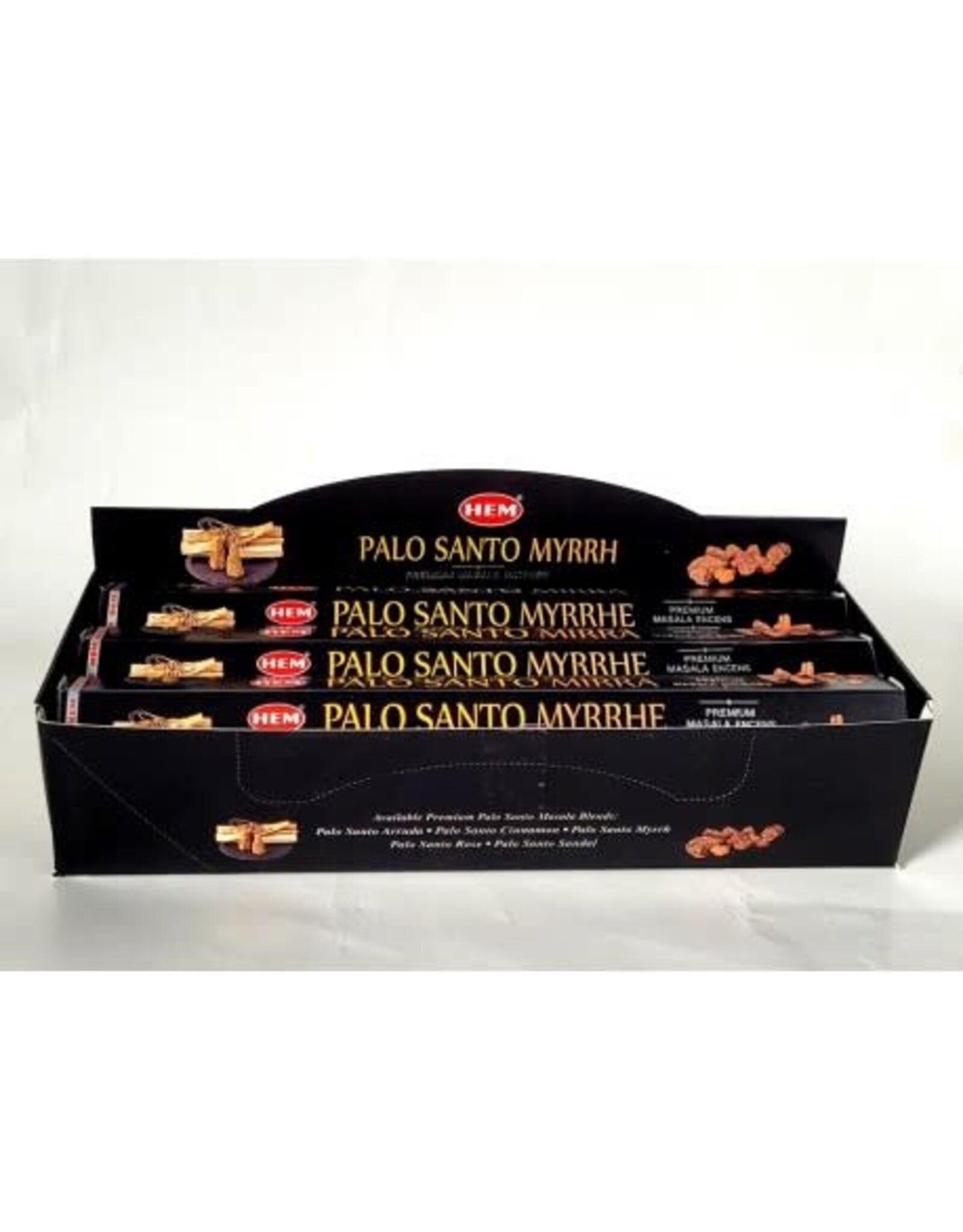 Hem Palo Santo Myrrh  Incense Sticks  x20