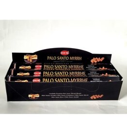 Hem Palo Santo Myrrh  Incense Sticks  x20