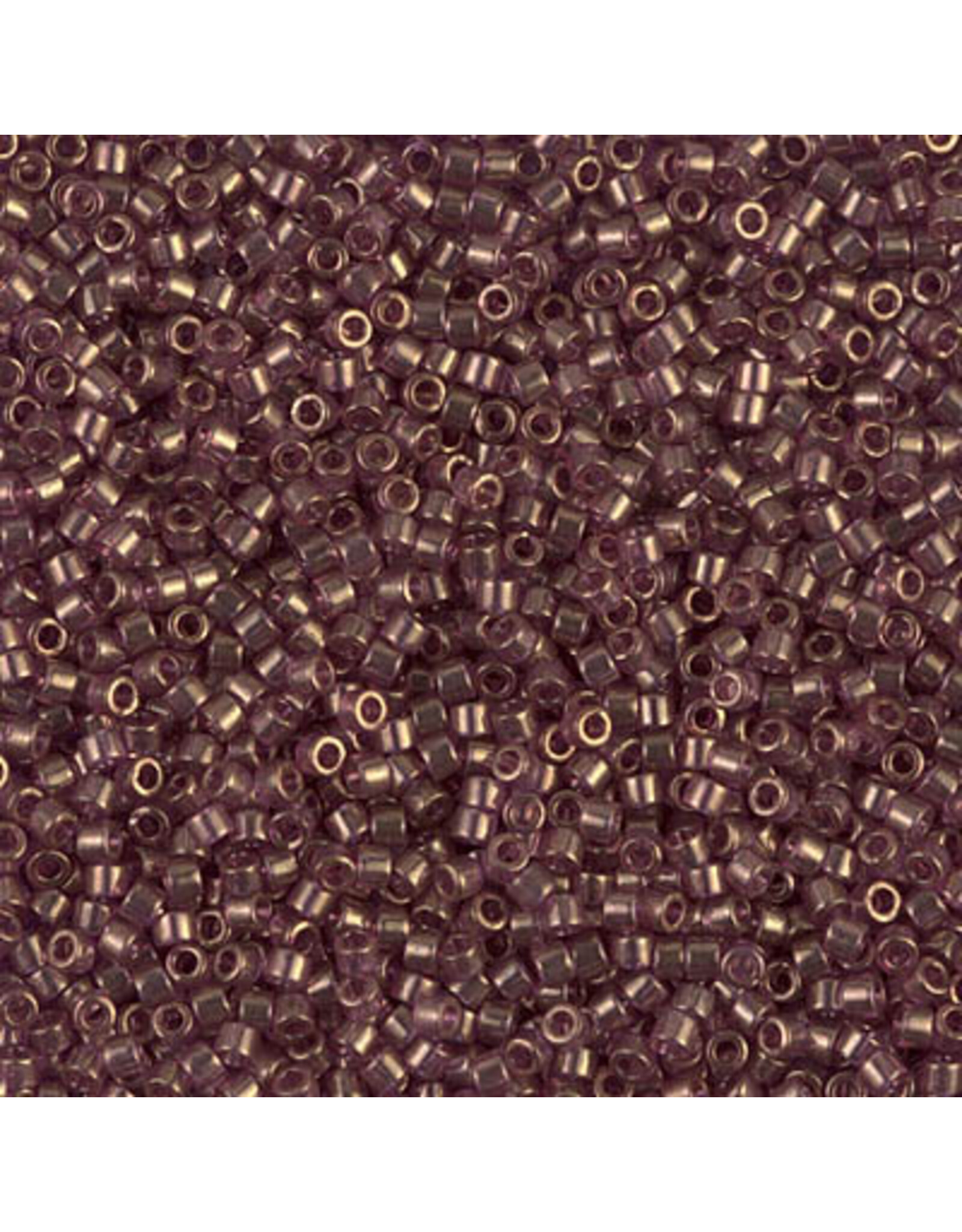 Miyuki db108 11 Delica  Amethyst Purple Gold Lustre