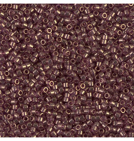 Miyuki db108 11 Delica  Amethyst Purple Gold Lustre