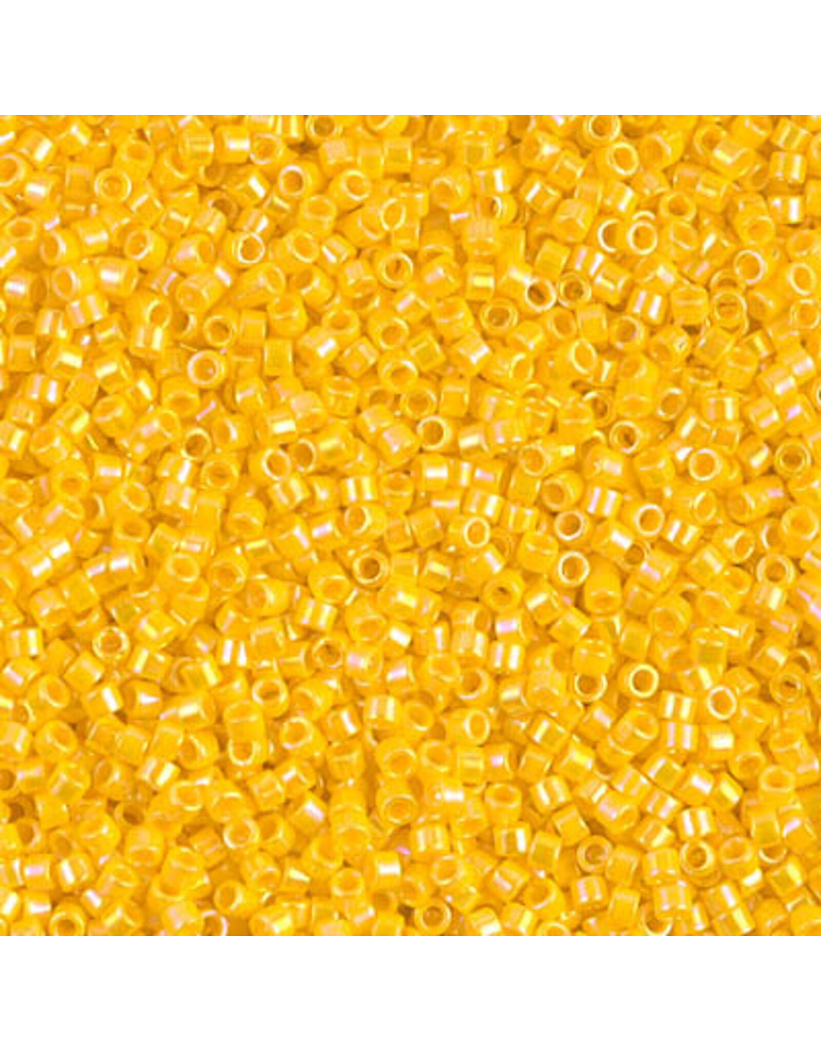 Miyuki db1572  11 Delica  Opaque  Dark Yellow AB