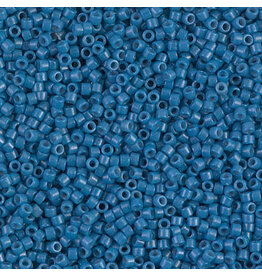 Miyuki db2135 11 Delica  Opaque Dusk Blue  Duracoat