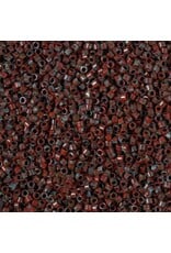 Miyuki db2263 11 Delica   Opaque Garnet Red Picasso