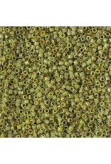 Miyuki db2265 11 Delica   Opaque Chartreuse Green Picasso