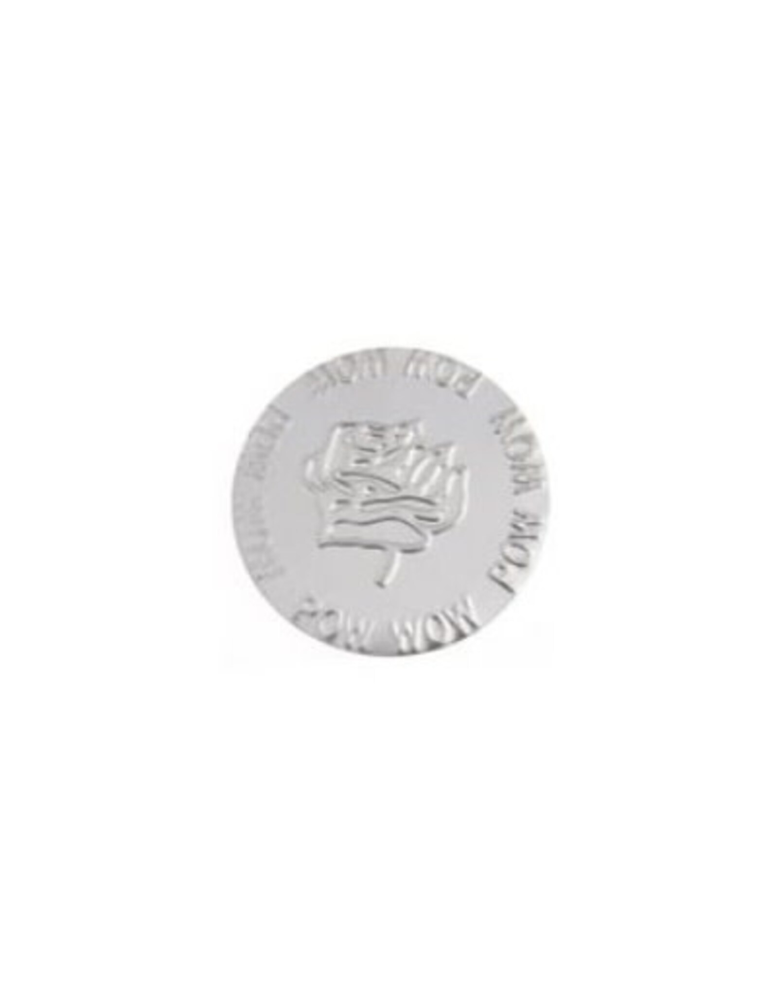 Flat Plate  Embossed Tulip  64mm   x10