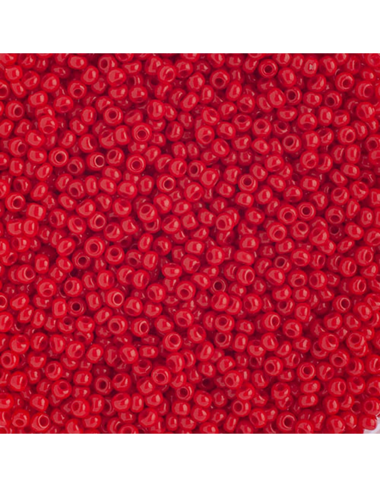 Czech 1026 10  Seed  Opaque Medium Red