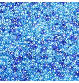 Czech 2011  10  Seed  Transparent  Blue Lustre Mix