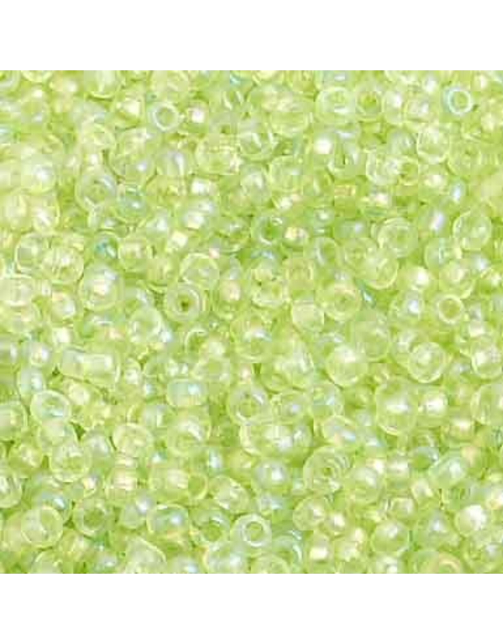Czech 2406  10  Seed  Transparent Light Green AB
