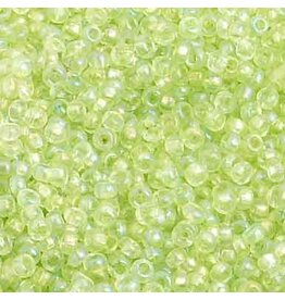 Czech 2406  10  Seed  Transparent Light Green AB