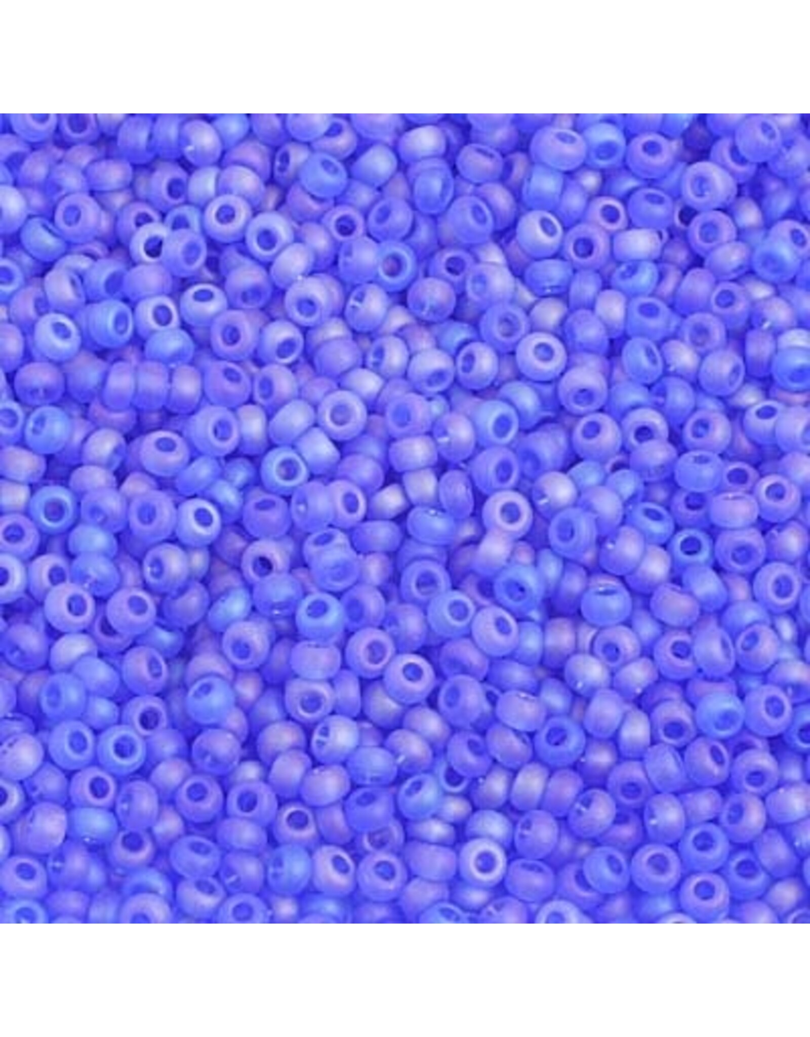Czech 29348 10  Seed  Transparent Blue AB Matte