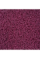 Czech 42112 10  Seed   Opaque Plum Dyed PermaLux