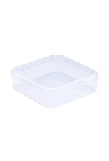 Bead Container Square Clear  6.4x6.4x2cm
