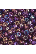 Czech 401009 6 Seed Transparent  Amethyst Purple AB