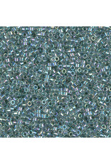 Miyuki db84 11 Delica  Clear Sea Green AB c/l