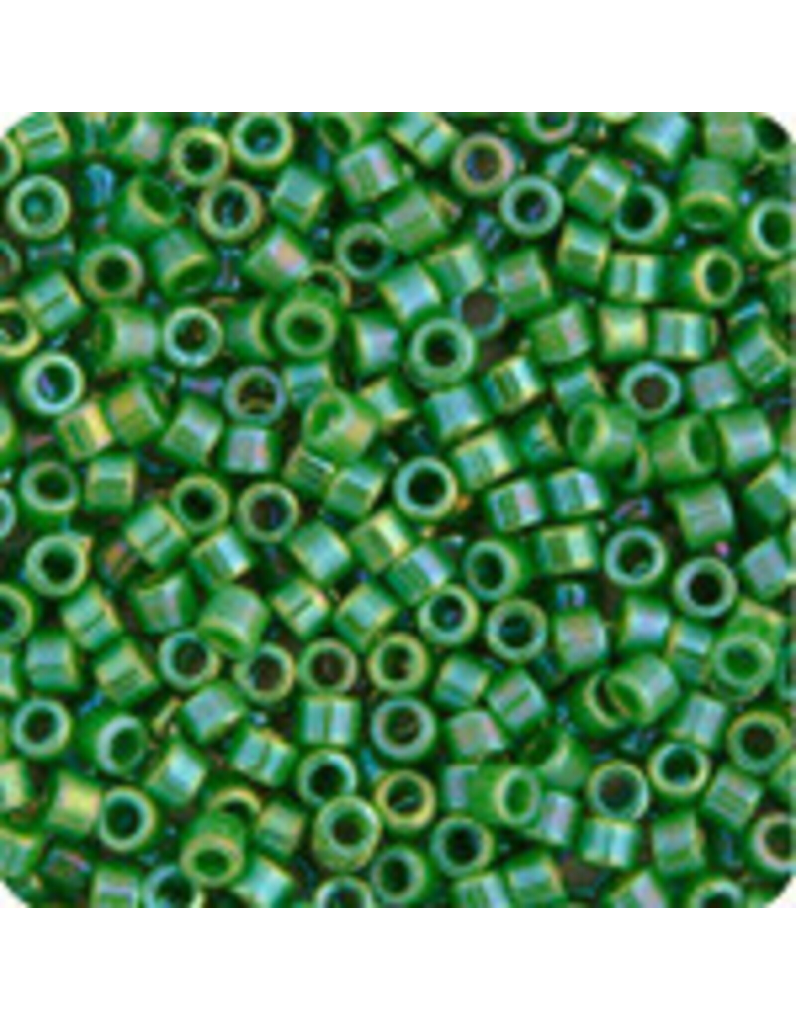 Miyuki db163 11 Delica  Opaque Green AB