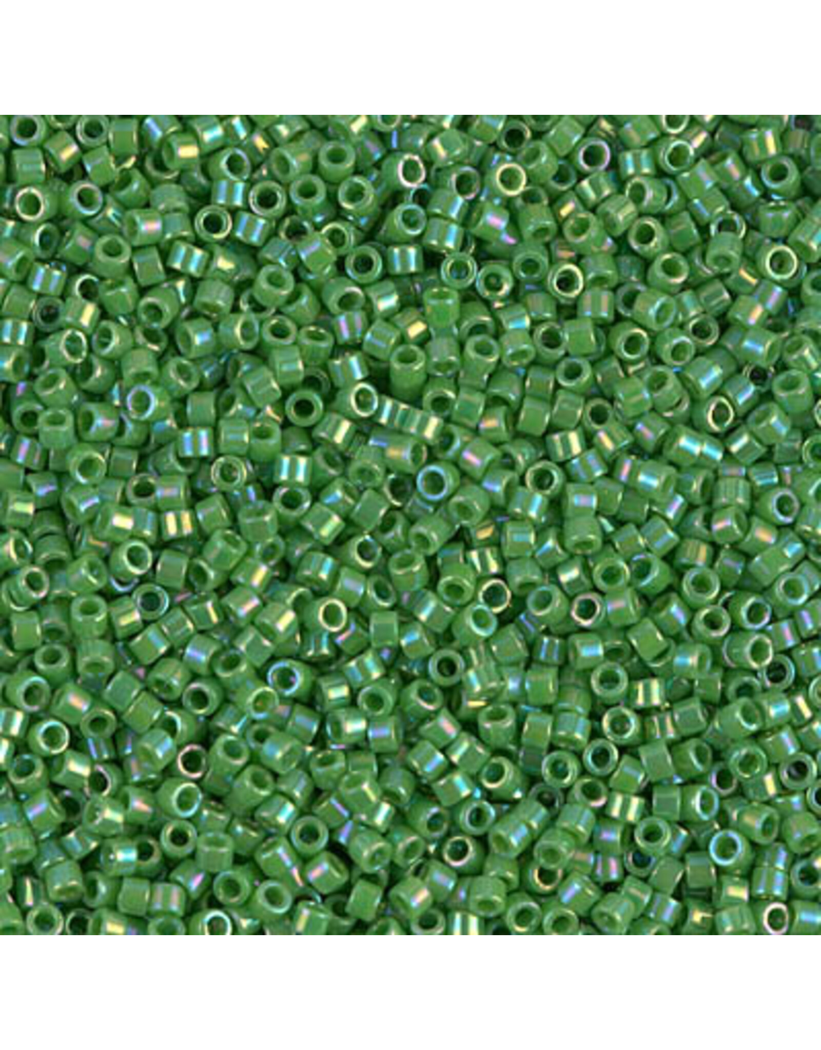 Miyuki db163 11 Delica  Opaque Green AB