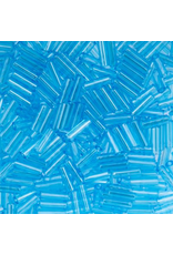Czech #3 Bugle Transparent Aqua Lustre
