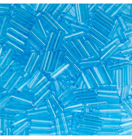 Czech #3 Bugle Transparent Aqua Lustre