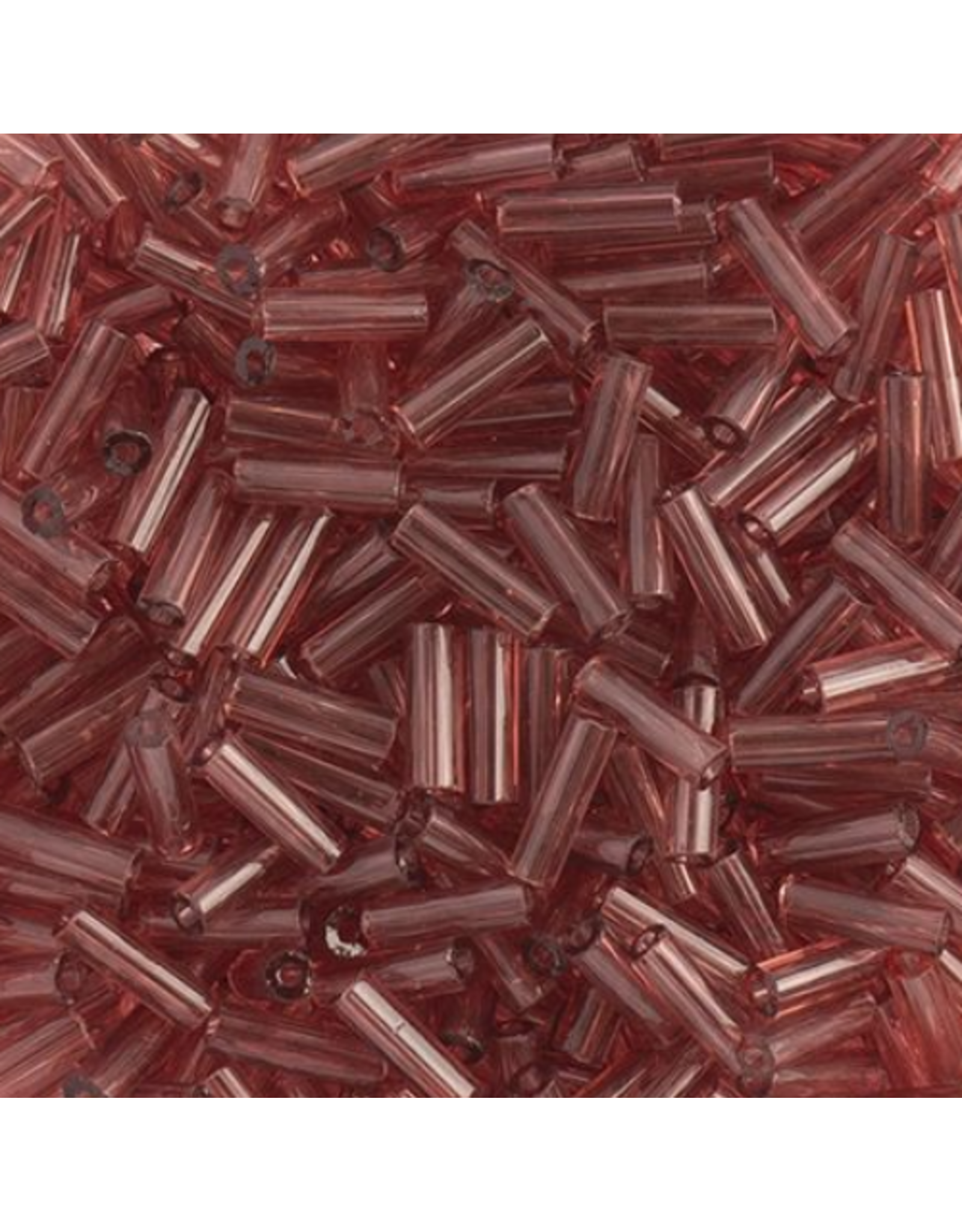 Czech 401022 #3 Bugle Transparent Natural  Pink