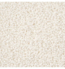 Czech 601024 13/0 Charlotte Cut  Seed Loose  10g  Opaque White Lustre