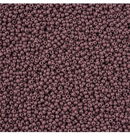 Czech 601096 13/0 Charlotte Cut  Seed Loose  10g  Opaque Dark Mauve