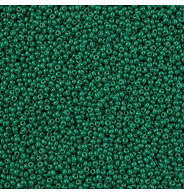 Czech 601097 13/0 Charlotte Cut  Seed Loose  10g  Opaque Medium Dark Green